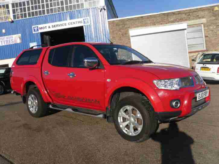GUARANTEED CAR FINANCE 2013 13 MITSUBISHI L200 2.5Di D BARBARN D CAB AUTO