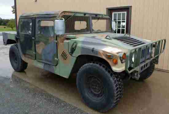 H1 Hummer Military Humvee Left Hand Drive Supplied With U.K Registration & MOT