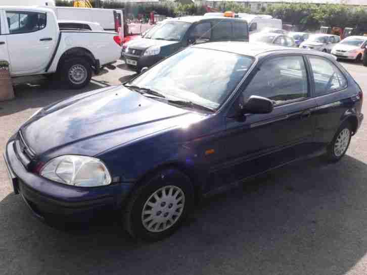 HONDA CIVIC I 1996 Petrol Manual in Blue