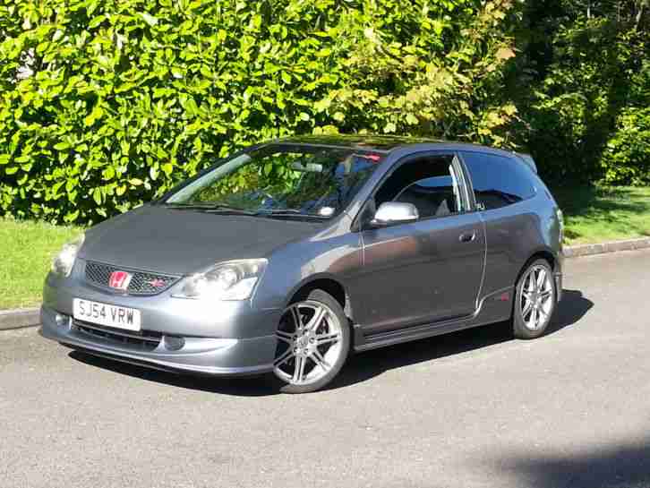 HONDA CIVIC TYPE R 2004 (54) GREY FULL HONDA HISTORY 85K VOSA VERIFIED