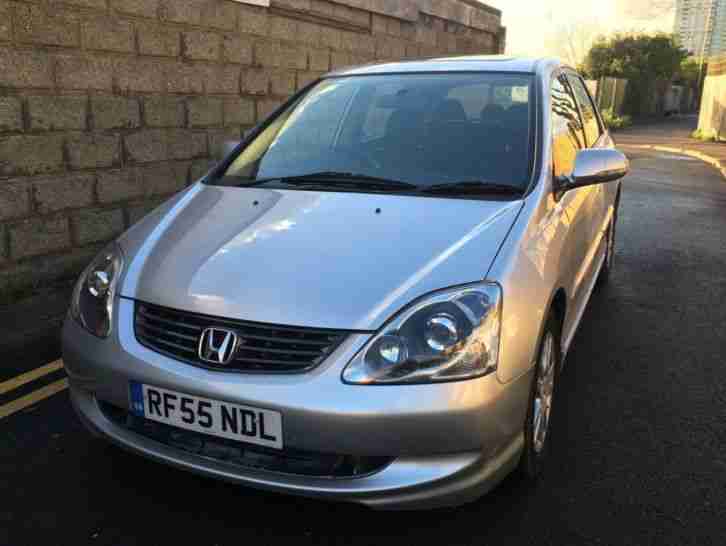 HONDA CIVIC VTEC EXECUTIVE AUTOMATIC 55 PLATE BLACK LEATHER FACELIFT