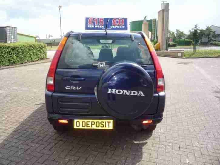 HONDA CR-V 2.0 SE Sport...** £15 Per Week..£O Deposit ** 2003 Petrol Manual