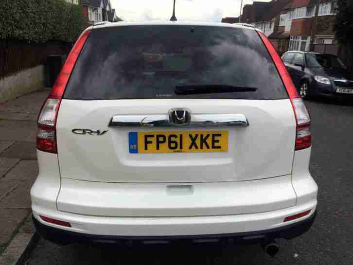 HONDA CR-V ES I-VTEC 2.0 AUTO WHITE 5 DOOR 2012 61 WITH FULL SERVICE HISTORY