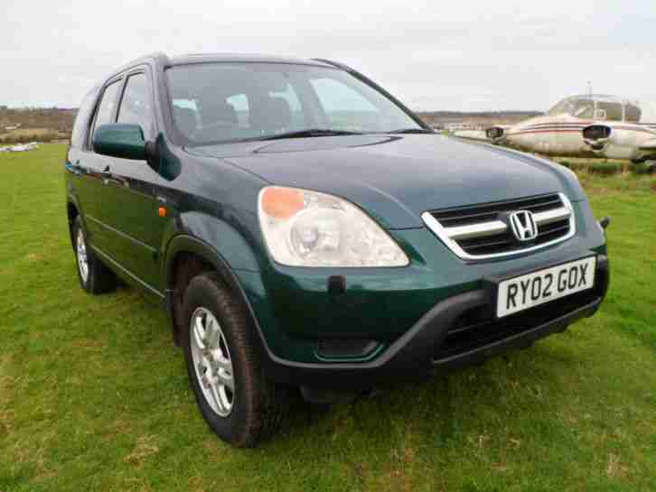 HONDA CR V SPORT 4X4 2.01 VETEC SE AIRCON LEATHER AIRCON CLEAN CAR 2002