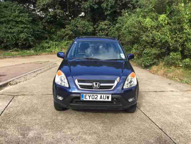 HONDA CRV SE SPORTS AUTOMATIC 02 REG