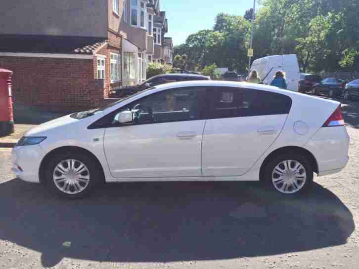 HONDA INSIGHT 2009/59 PEARL WHITE GENUINE MILEAGE,1 UK OWNER