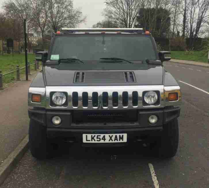 HUMMER H2 2005 LHD BLACK BRC LPG CONVERSION LOW MILEAGE P X SWAP OFFERS WELCOME