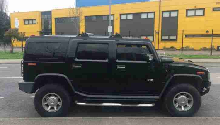 HUMMER H2 2005 LHD BLACK BRC LPG CONVERSION LOW MILEAGE P/X SWAP OFFERS WELCOME