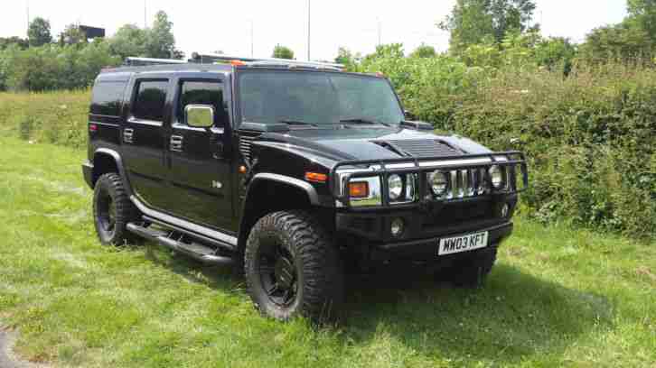 Hummer H2 AMERICAN. Hummer car from United Kingdom