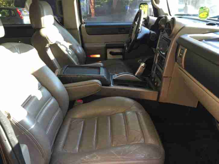 HUMMER H2 BLACK 2003