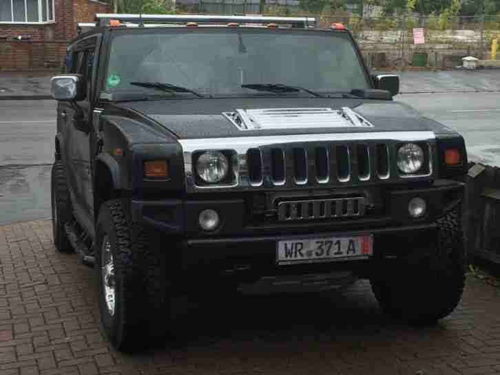 HUMMER H2 BLACK 2003