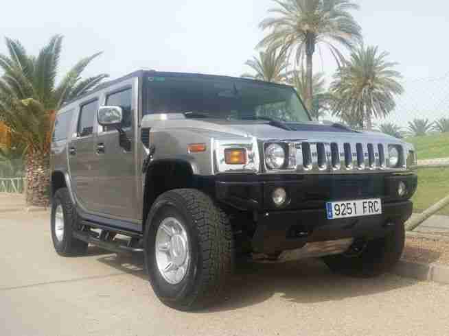 HUMMER H2 CLASSIC AUTO 6.0 V8 LHD NOT RHD, SPAIN, 4X4, AMERICAN,