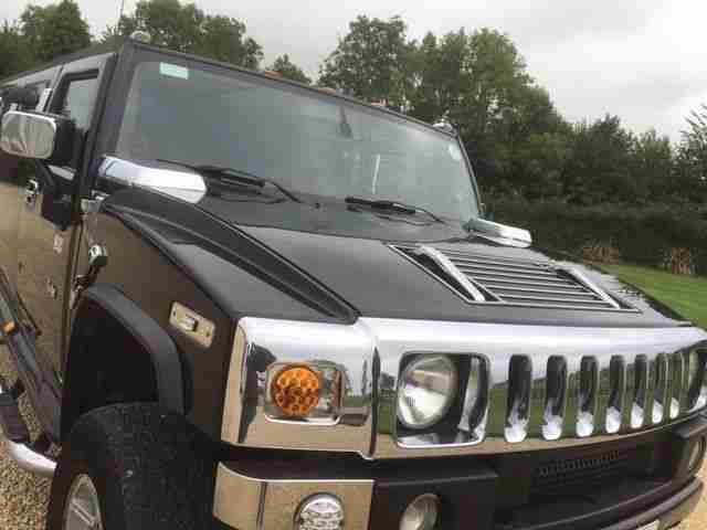 HUMMER H2 LIMOUSINE LIMO 16 SEATER COIF IN BLACK LPG
