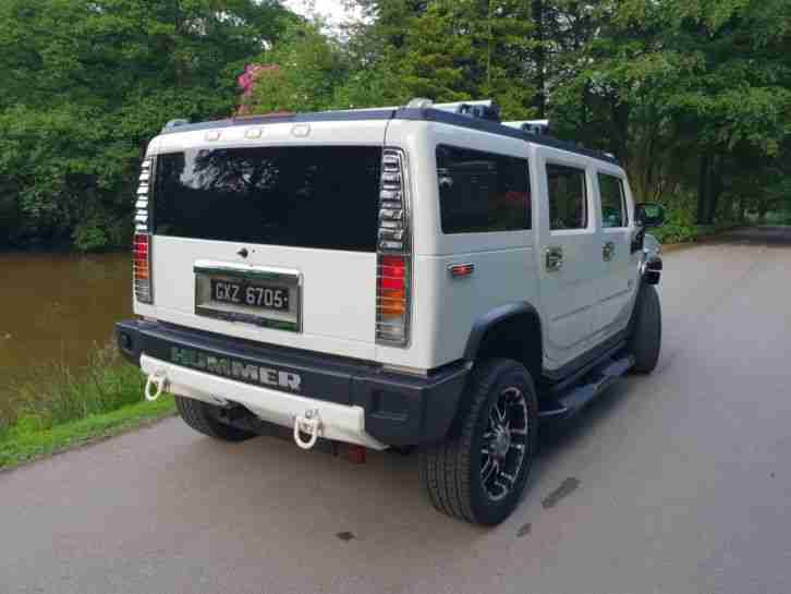 ****HUMMER H2 LUX**CHROME PACK HUGE SPEC**MUST BE SEEN BEST PRICED ON NET**LPG