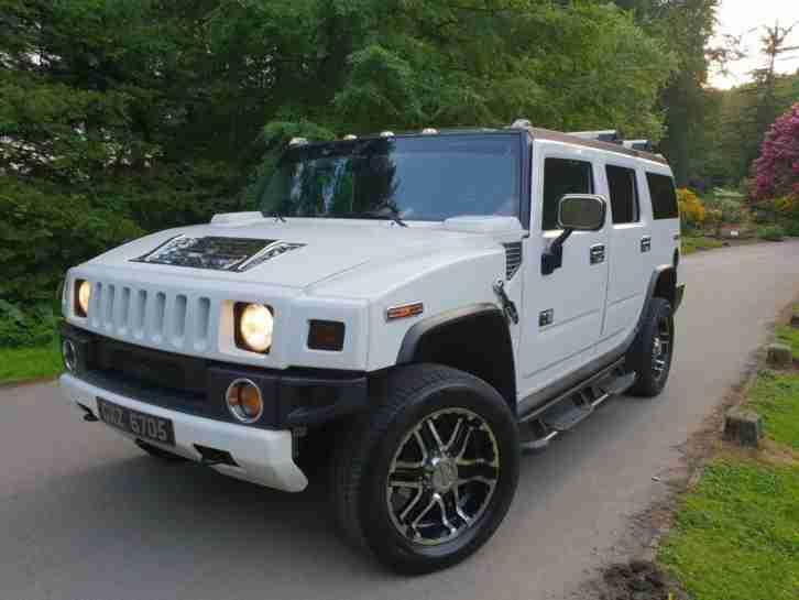 HUMMER H2 LUX LPG HUGE SPEC REVERSE CAMERA SATNAV 6 SEATS MUST BE SEEN