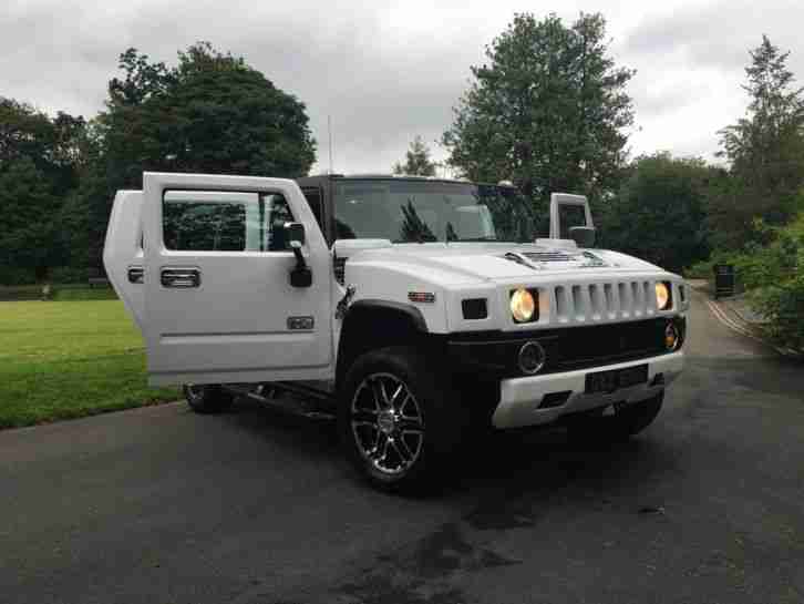 HUMMER H2 LUX LPG HUGE SPEC REVERSE CAMERA SATNAV 6 SEATS MUST BE SEEN