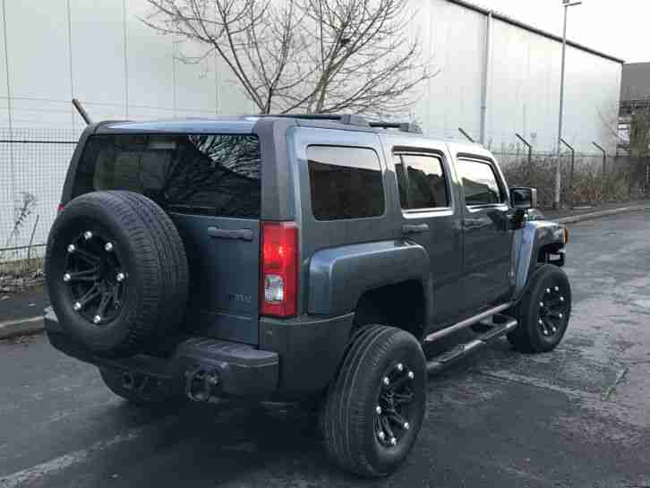 HUMMER H3 3.7 AUTO GREY MODIFIED CUSTOM IMMACULATE RUST FREE FRESH IMPORT