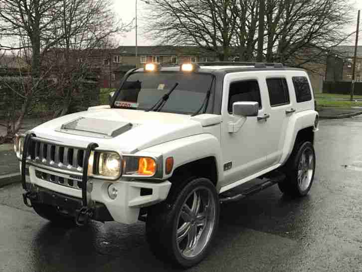 H3 3.7 AUTO WHITE MODIFIED LHD CUSTOM