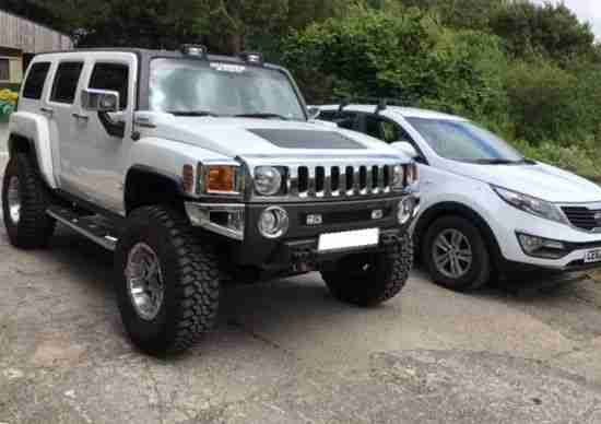 HUMMER H3 MONSTER TRUCK 2006 AMERICAN SUSPENSION LIFT 37's £1000's OF EXTRAS P/X