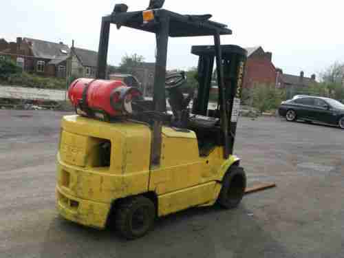 HYSTER 2.5 TONNE GAS FORKLIFT TRUCK CONTAINER