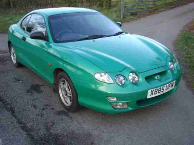 HYUNDAI COUPE GREEN 2000 X Reg