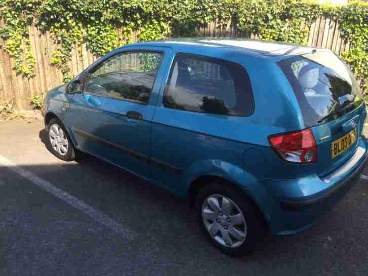 HYUNDAI GETZ 1.1 very low mileage fantastic MPG. NO RESERVE