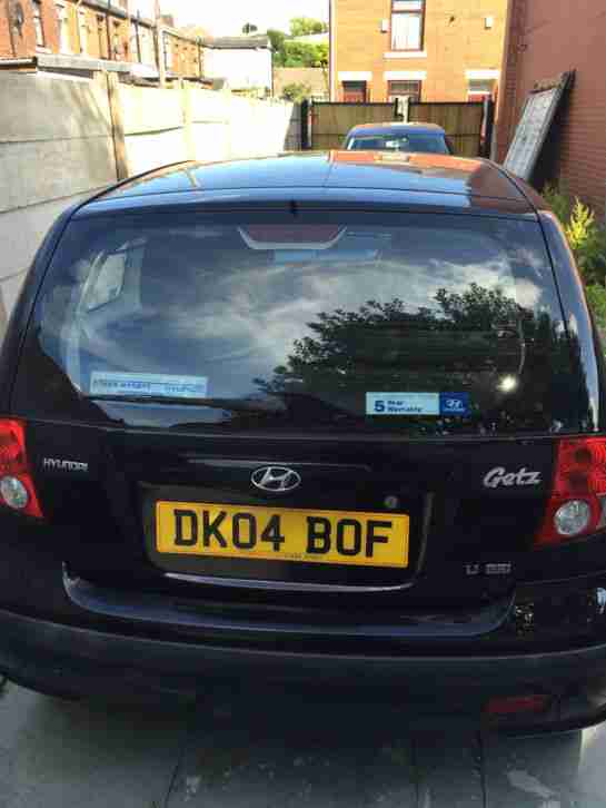 HYUNDAI GETZ 3 DOOR BLACK 1.1