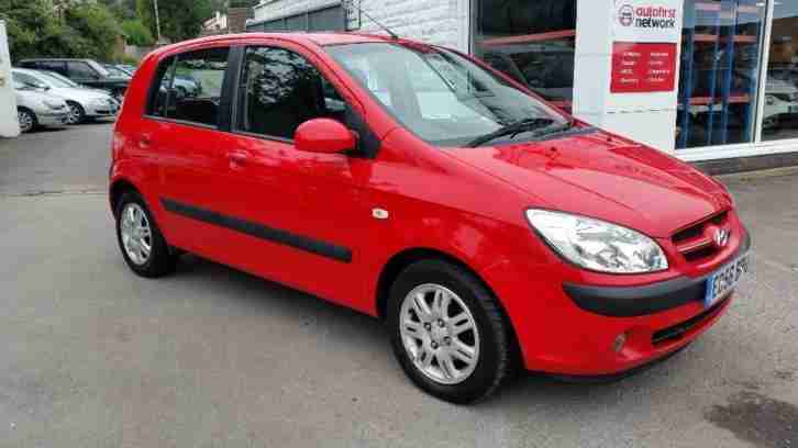 Hyundai GETZ CDX. Hyundai car from United Kingdom