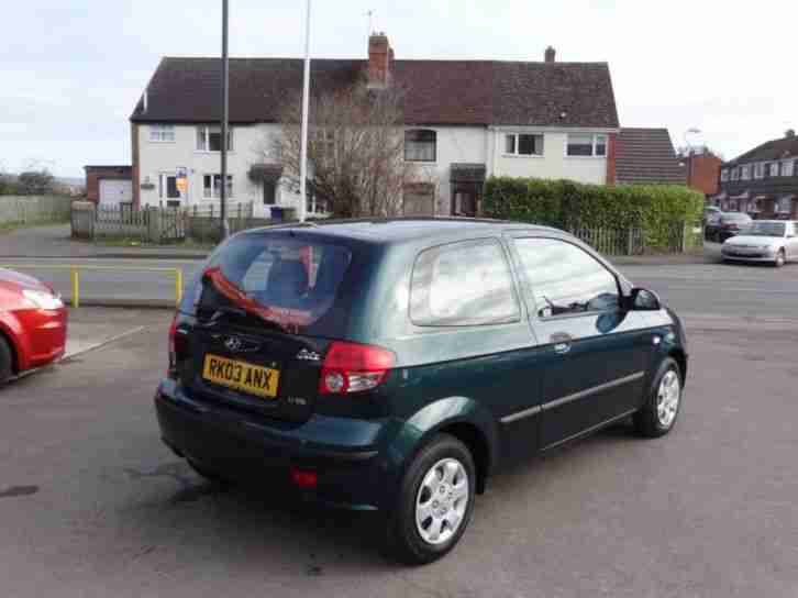 HYUNDAI GETZ GSI 2003 Petrol Manual in Green