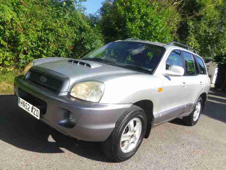 HYUNDAI SANTA FE T DIESEL MANUAL 4X4 GOOD HISTORY HONEST 4WD