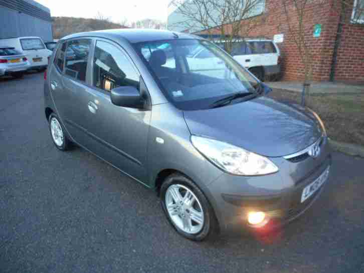 HYUNDAI i10 COMFORT 08/08 65K FSH MOT A/CON ALLOYS VGC £20 TAX 50 MPG