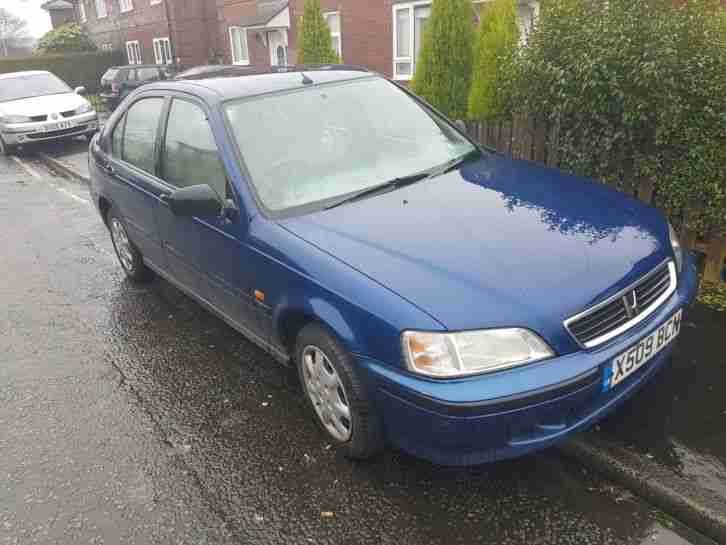 Honda Civic 1.4 2000 5 Door Car in Blue Colour