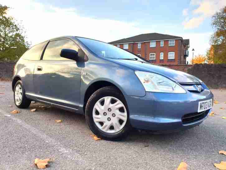 Honda Civic 1.4i S (90BHP) - 85k Miles + PSH + MoT July 2019