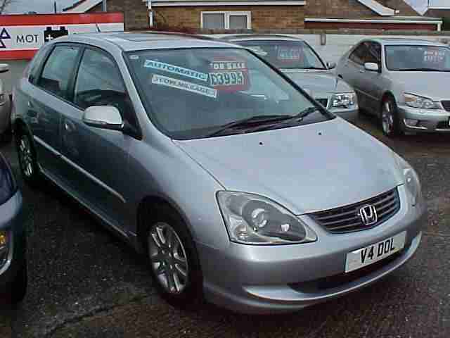 Honda Civic 1.6i VTEC Executive Hatchback 5d 1590cc auto