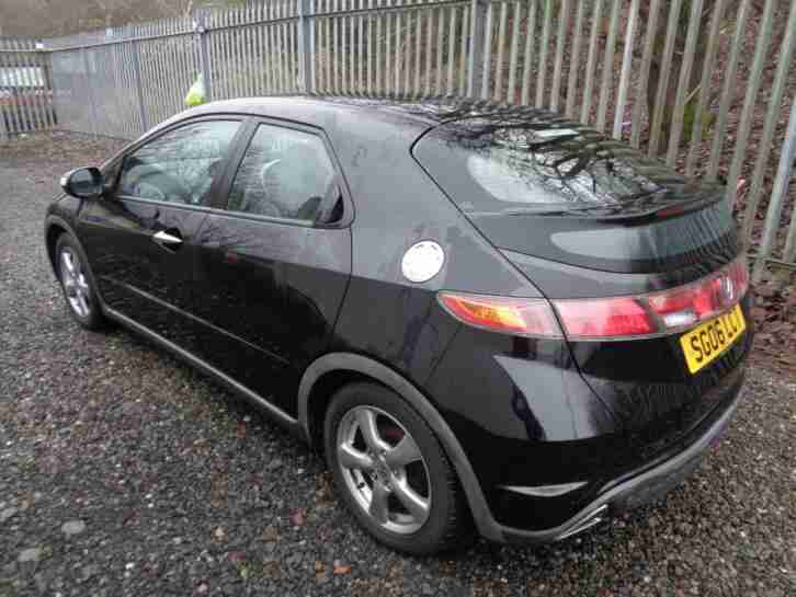 Honda Civic 1.8i-VTEC ES 2006 black 110,000 miles m.o.t 14/01/20 service history