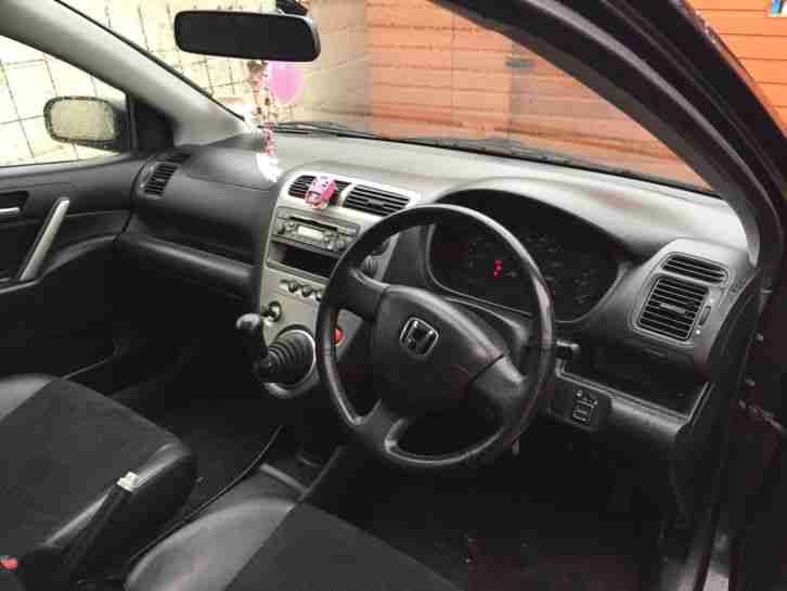 Honda Civic 2002 VTEC SE SPORT damaged DIY