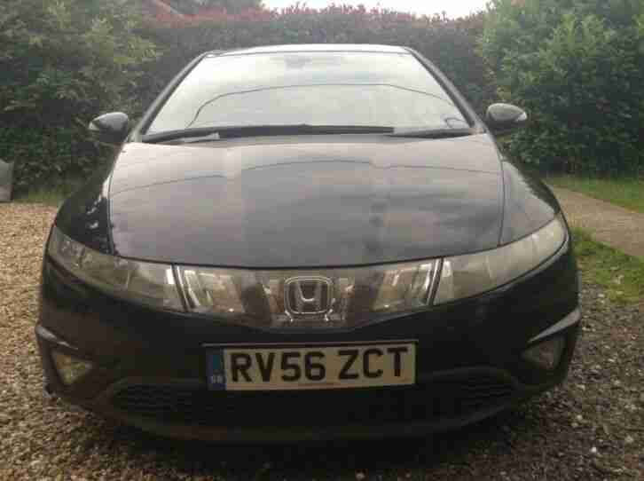 Honda Civic cdti 2.2 diesel black fantastic condition full history and 50+ mpg