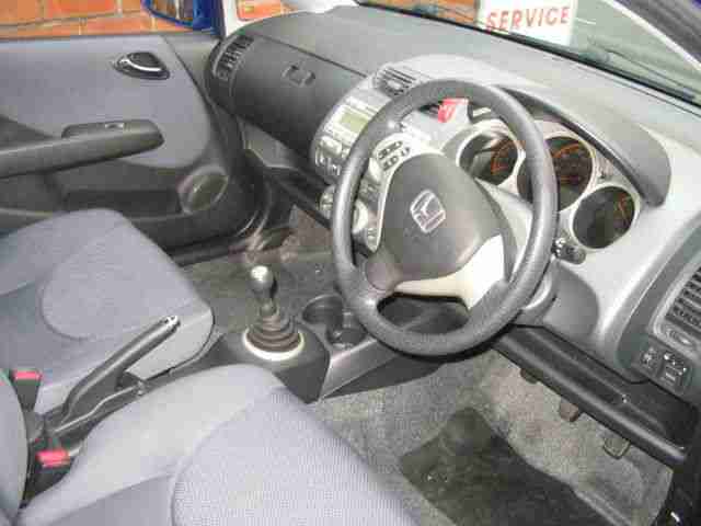 Honda Jazz Manual 5 Doors Blue Metallic 1.3 Litre