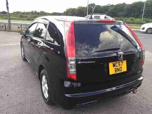 Honda Stream 1.8 auto 7 seater 54000miles black 2007