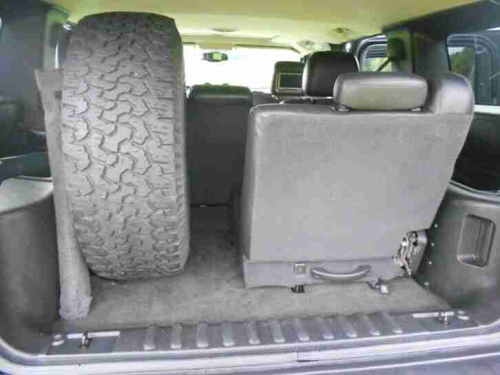 Hummer H2 2006 Model with black Interior Low Miles 53k S/Roof 6 seats LHD