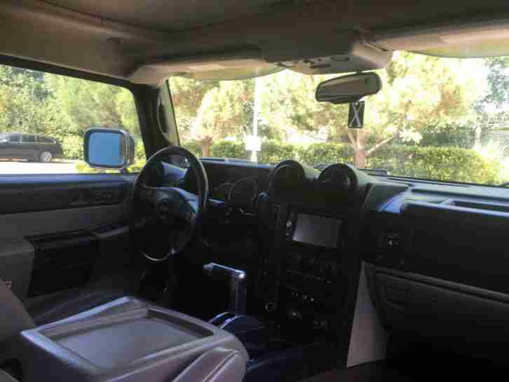 Hummer H2 6.0 V8 Pickup Black 4X4 115K Miles 2005 LHD