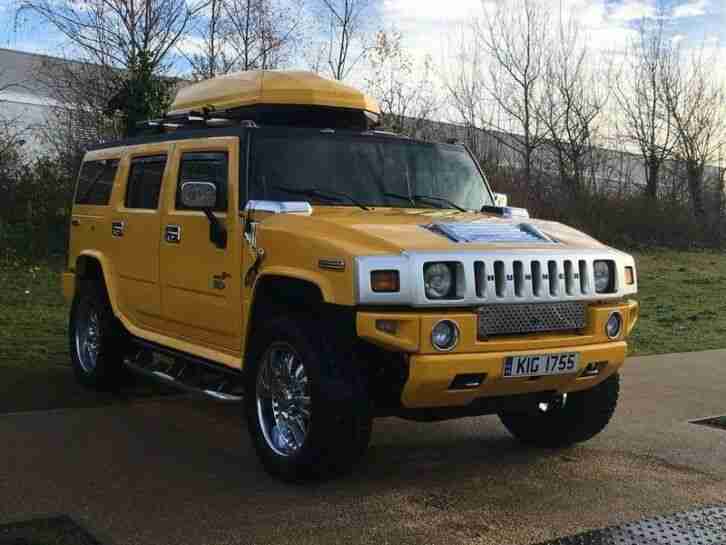 Hummer H2 6.2 V8 Luxury REAR TOP SPEC SEVEN SEATER SUN ROOF