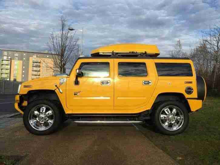 Hummer H2 6.2 V8 Luxury REAR TOP SPEC SEVEN SEATER SUN ROOF