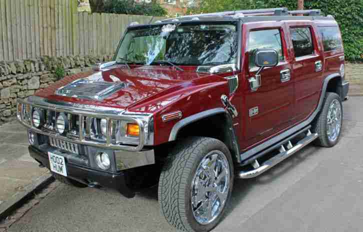 Hummer H2 Supercharger Chrome Spinners 6 seater