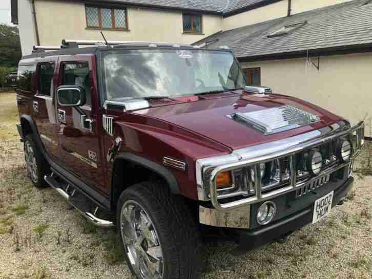 Hummer H2 supercharger 24" spinners 2003 chrome rare model