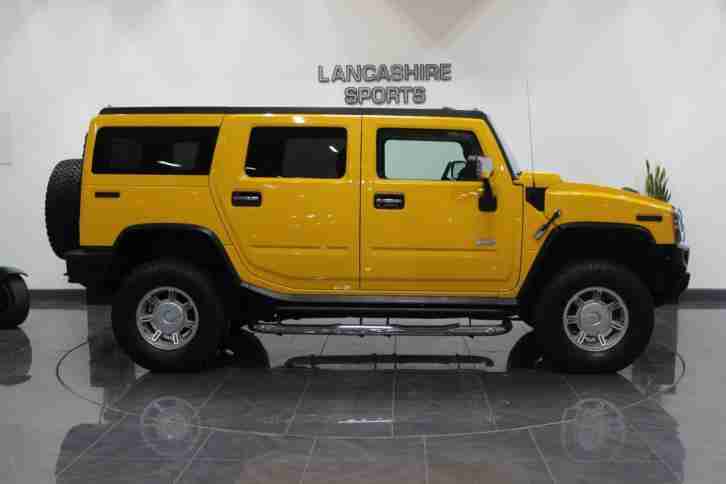 Hummer H2 yellow 2008 (58) 6.0
