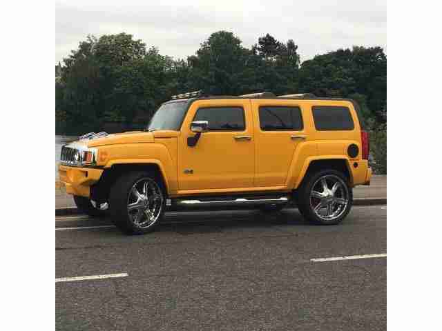 Hummer H3 3.7 Luxury 5dr SAT NAV - LPG - DVD PETROL AUTOMATIC 2006/06