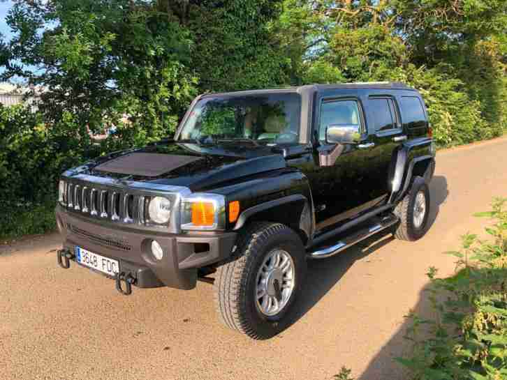 Hummer H3,left hand drive,uk registered,very low miles.
