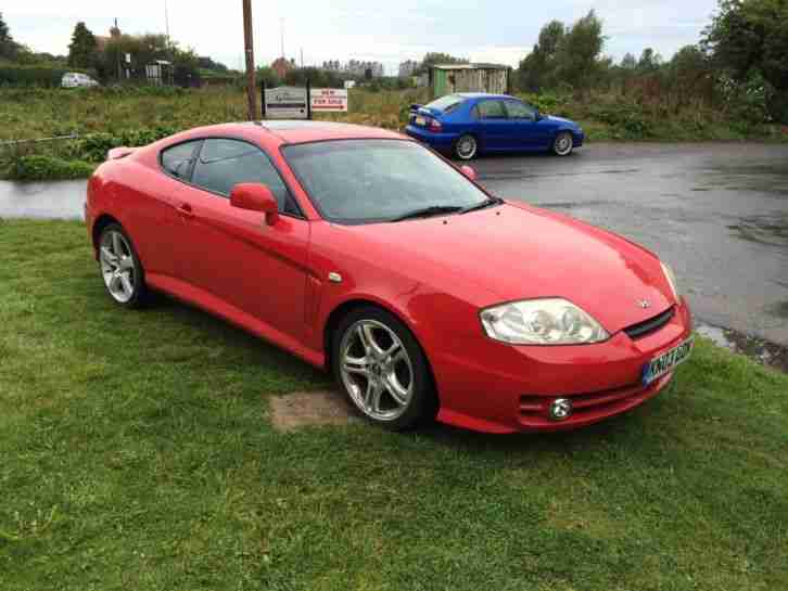Hyundai Coupe 2003 2.7 V6 3dr Full Leather, New Clutch