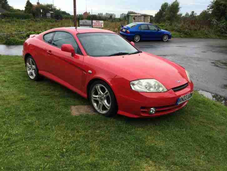 Hyundai Coupe 2003 2.7 V6 3dr Full Leather, New Clutch